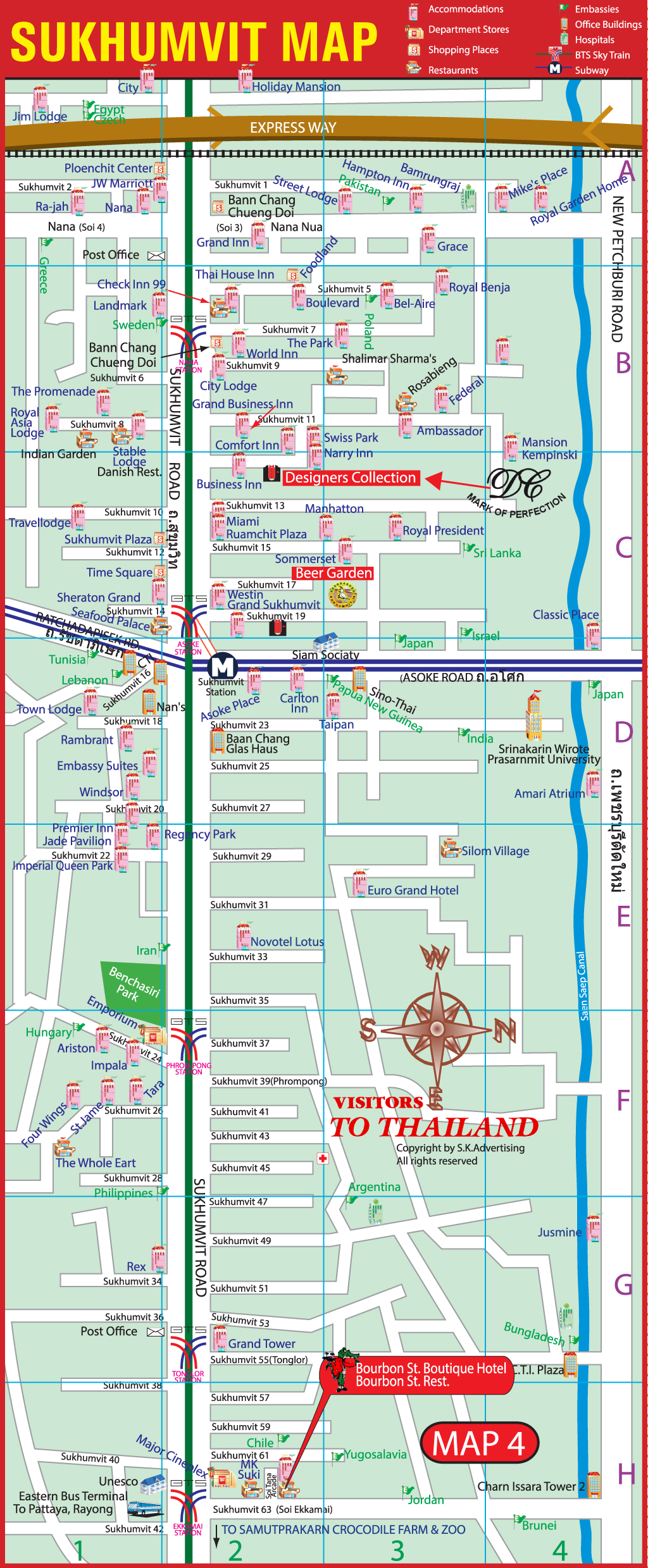 Sukhumvit Map